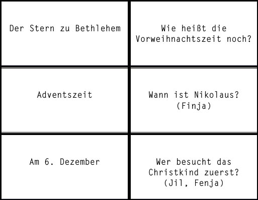 Weihnachtsdomino (PDF) - Klicken zum Anzeigen!